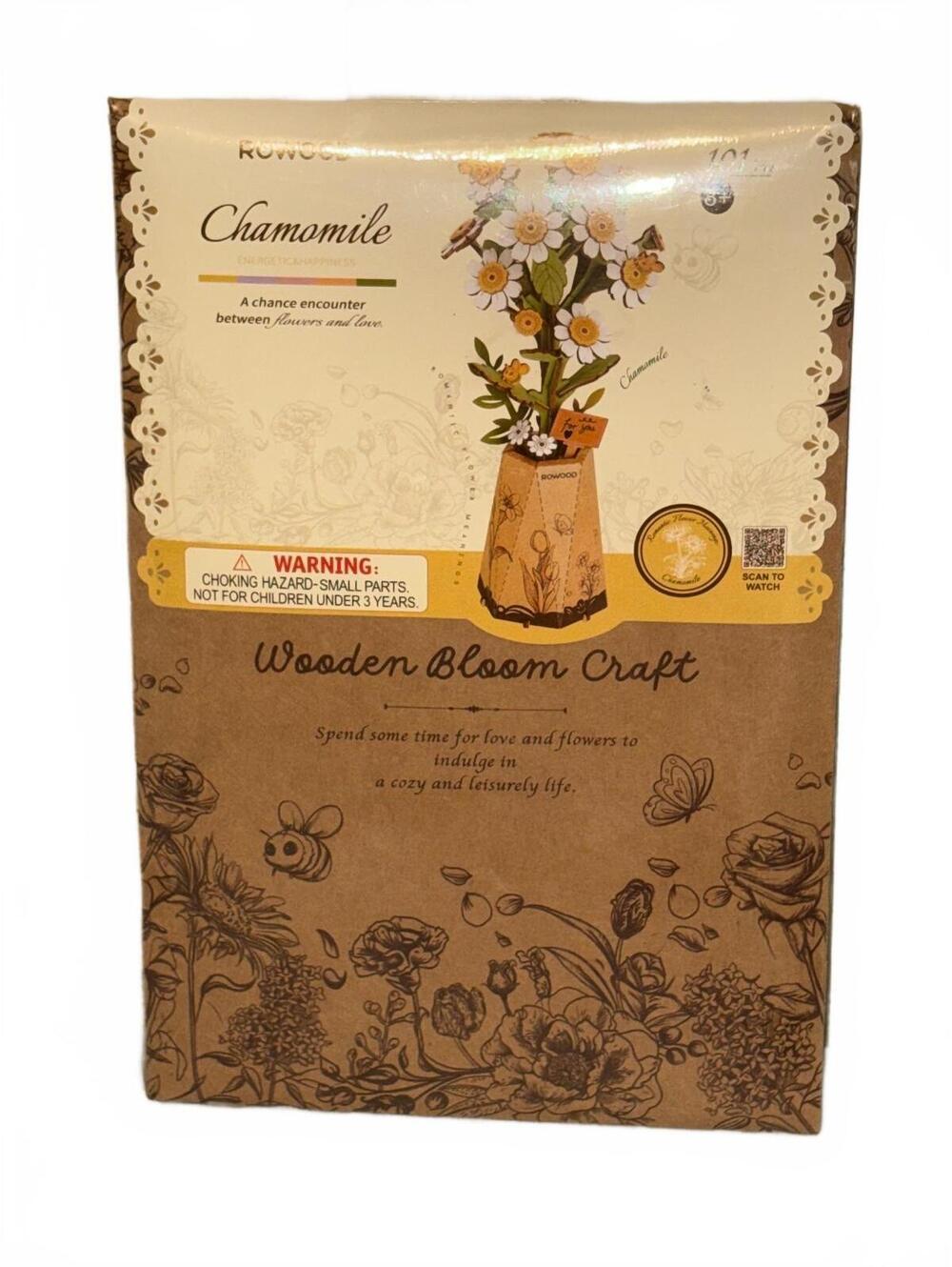 Robotime Wooden Bloom Craft Chamomile Paper Model Kit